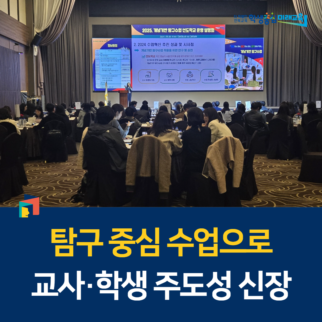 “탐구 중심 수업으로 교사·학생 주도성 신장” 이미지(1)