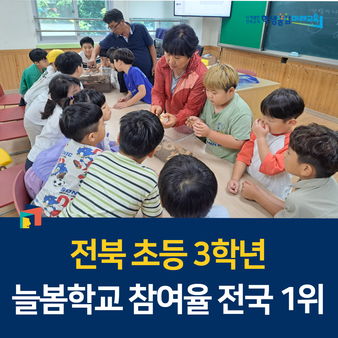 전북 초등 3학년 늘봄학교 참여율 전국 1위 이미지(1)