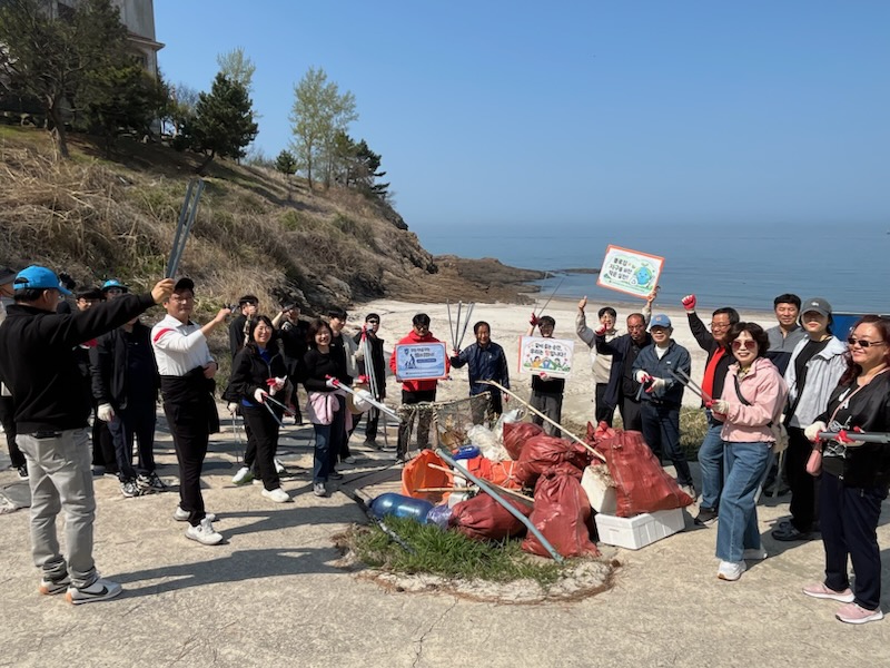 학생해양수련원, 이에스지(ESG) 실천 플로깅 행사 추진 이미지(1)