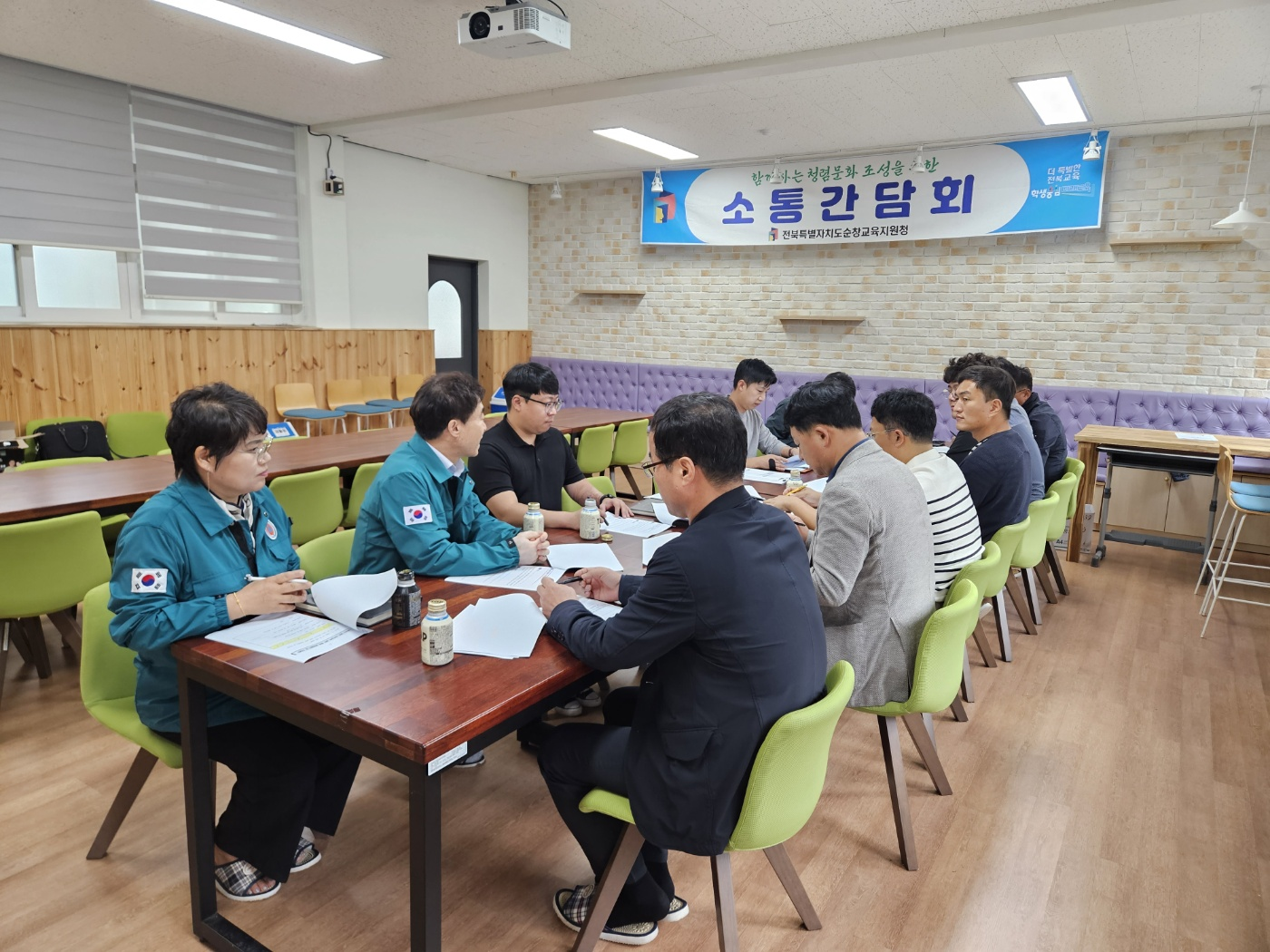 순창교육지원청,  찾아가는 학교시설공사 소통간담회 실시 이미지(2)