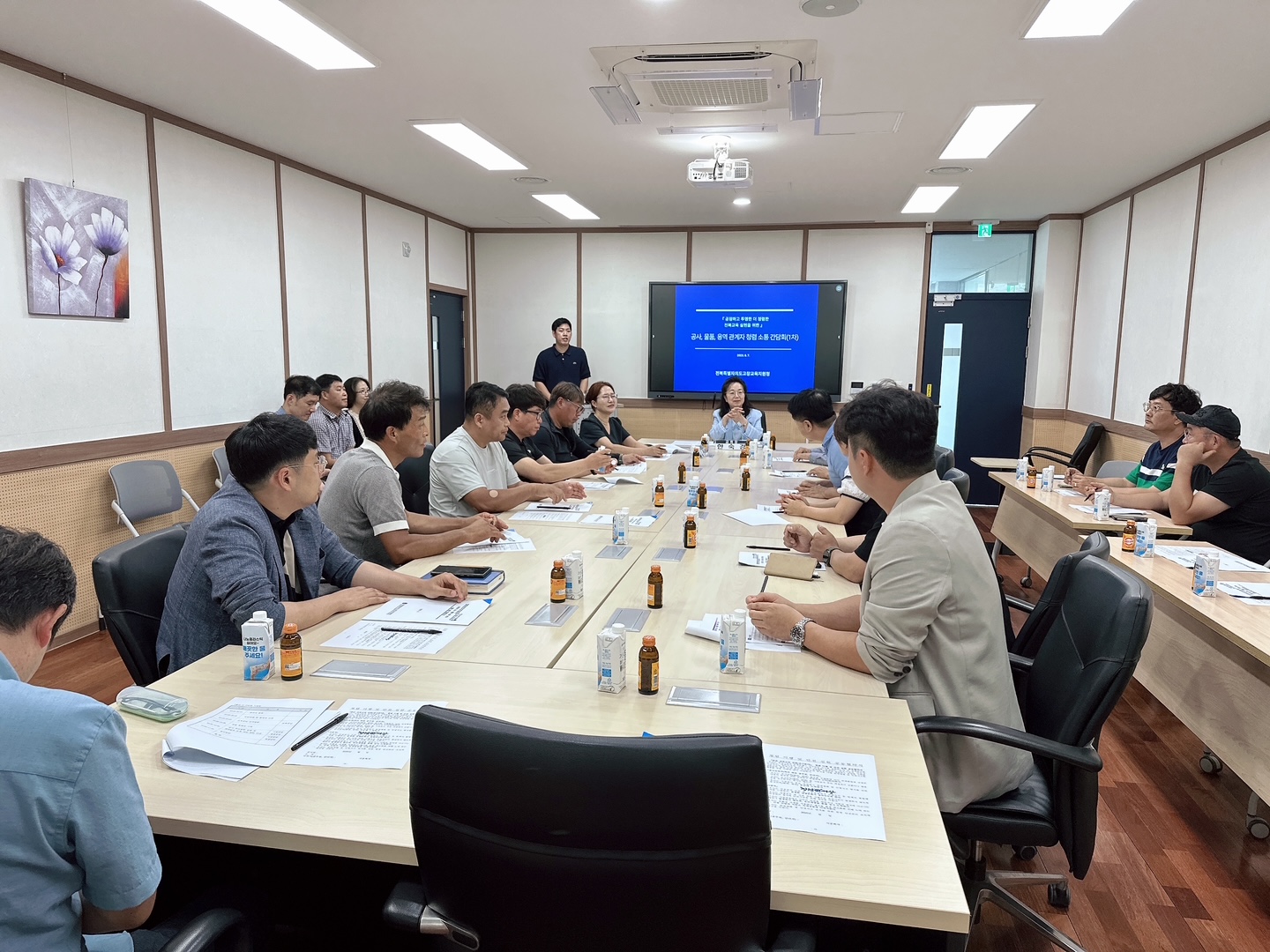 고창교육지원청, 지역업체와 청렴 소통 간담회 개최 이미지(2)