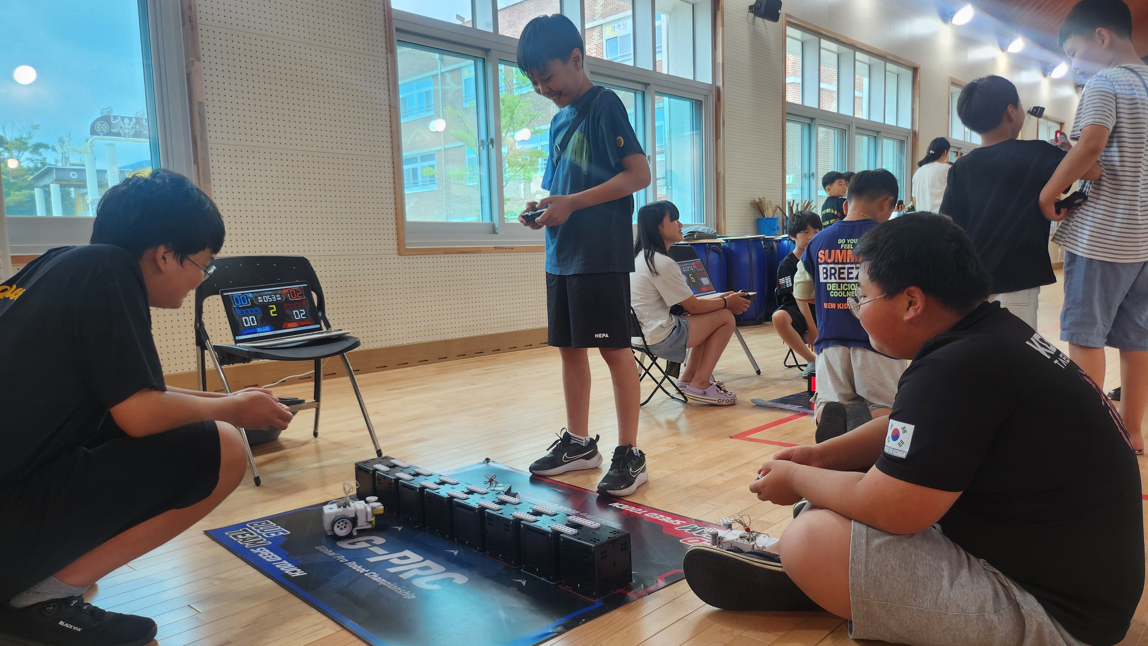 장수교육지원청, 장계초 늘봄학교 로봇‧드론 여름캠프 이미지(3)
