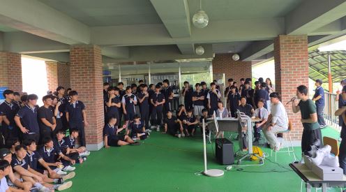 전일고등학교, 학교폭력예방주간 친구사랑 캠페인 실시 이미지(3)