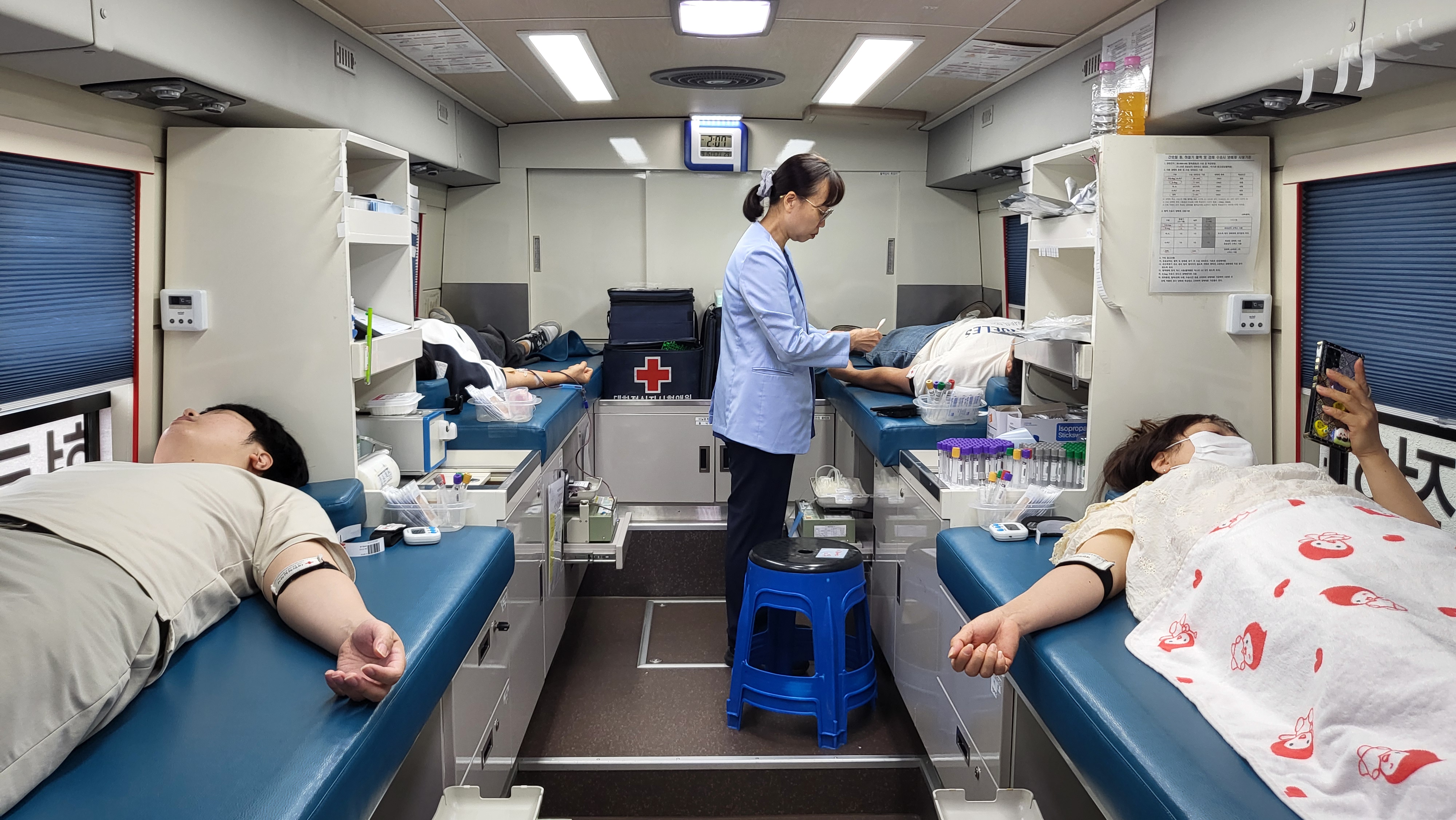 군산교육지원청, 2025년 3분기 ESG 실천 사랑의 헌혈 실시 이미지(1)