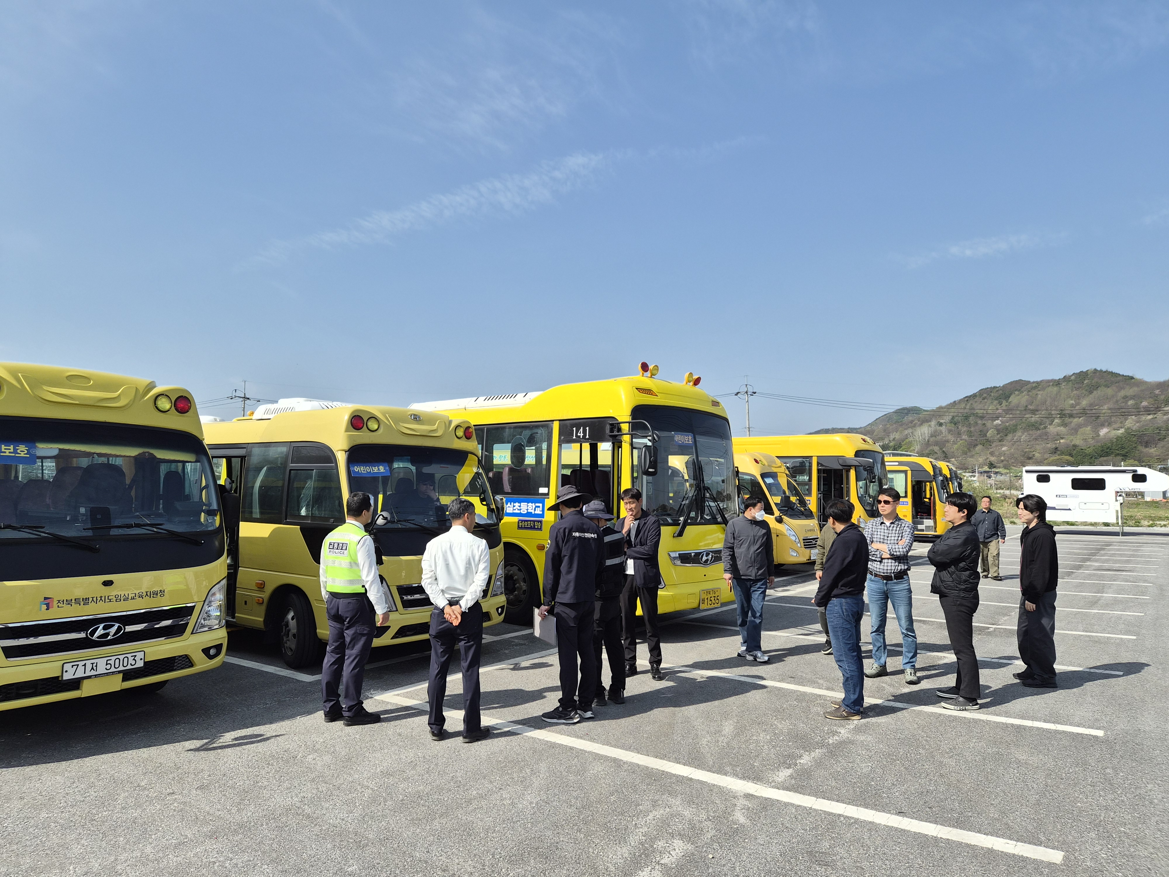 임실교육지원청, 어린이통학버스 합동점검 완료 이미지(1)