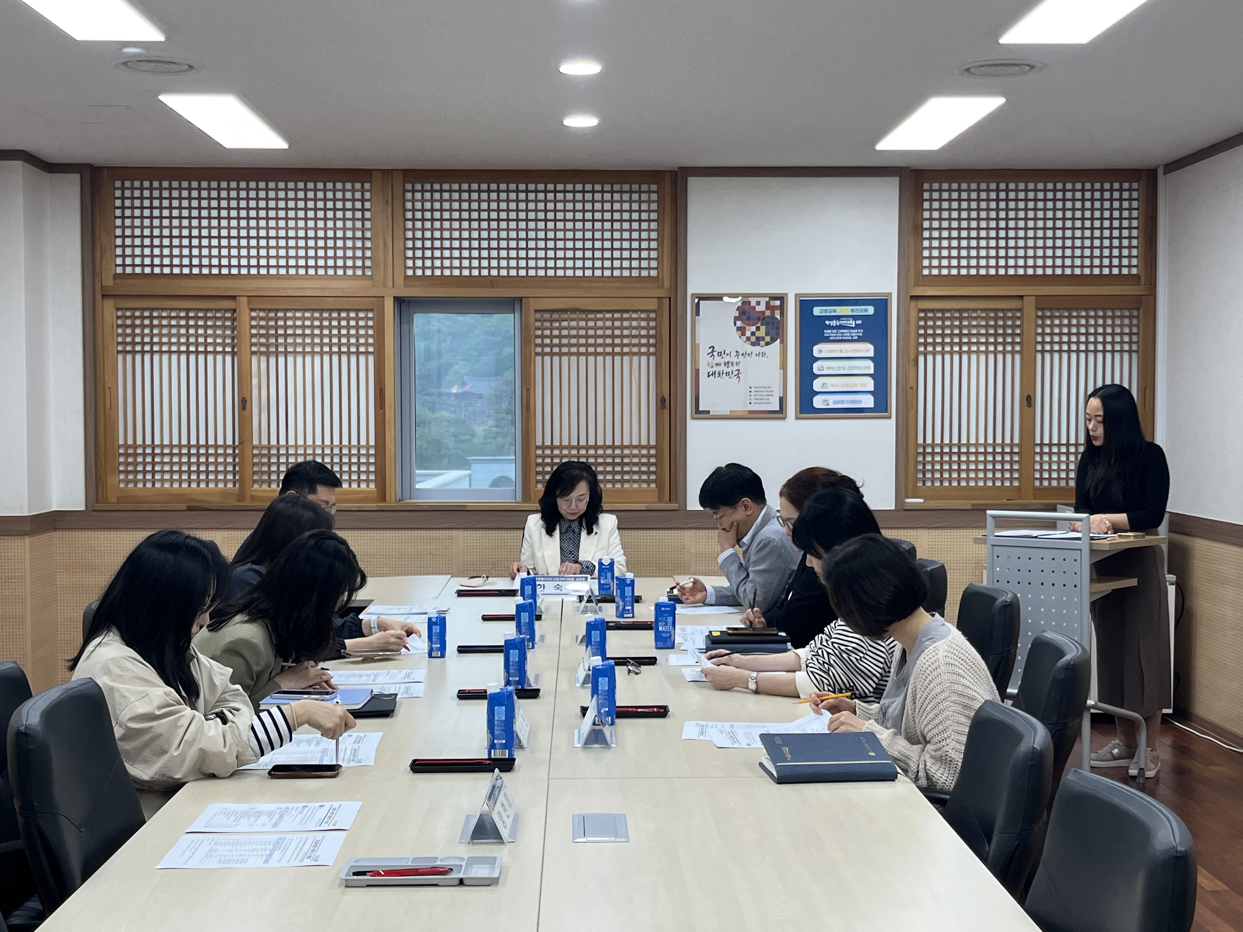 고창교육지원청, 맑은고창교육 실현을 위한 반부패 추진단 출범 이미지(2)