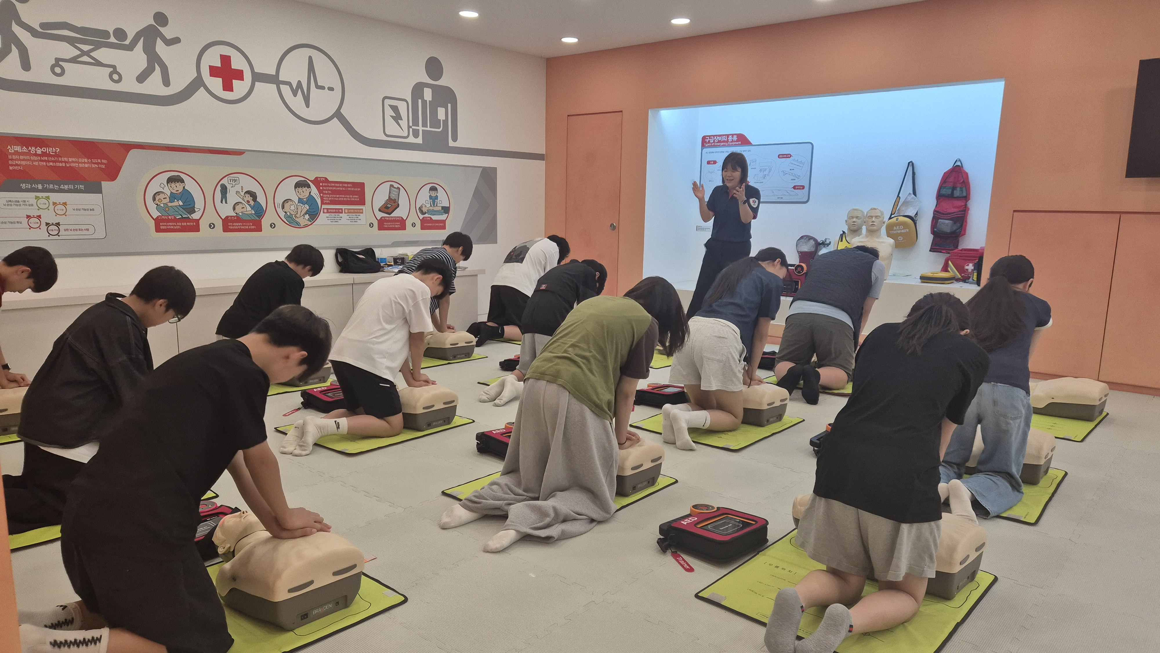 고창교육지원청, 삼인안전체험관 체험 중심 안전교육으로 학생 안전의식 강화 이미지(1)