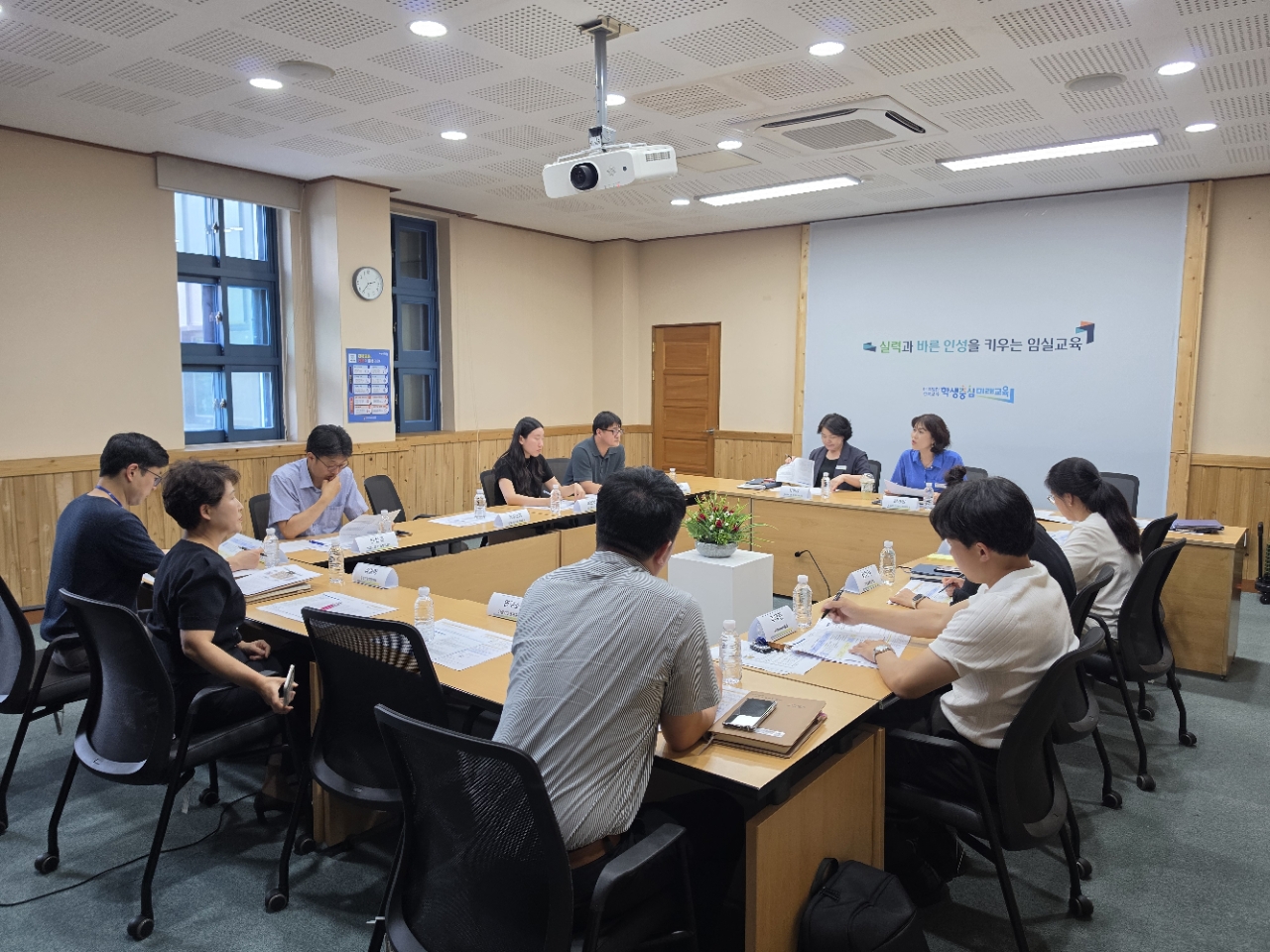 임실교육지원청, 교육혁신선도지역 3차 전담반(TF)회의 개최 이미지(1)