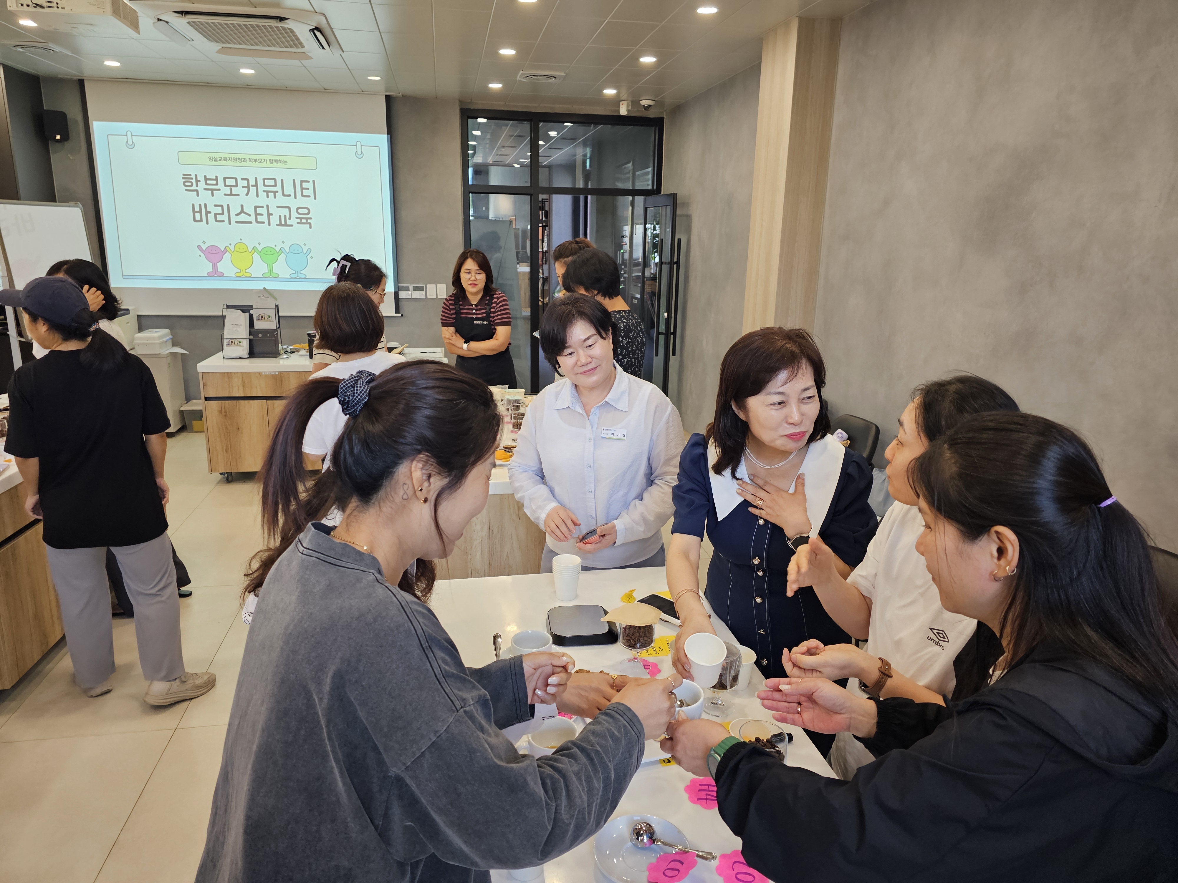 임실교육지원청, 학부모 커뮤니티 바리스타 교육 운영 이미지(2)